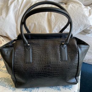 Banana Republic Leather Work tote
